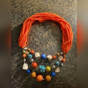 Self Cooling Colorful Beaded Necklace